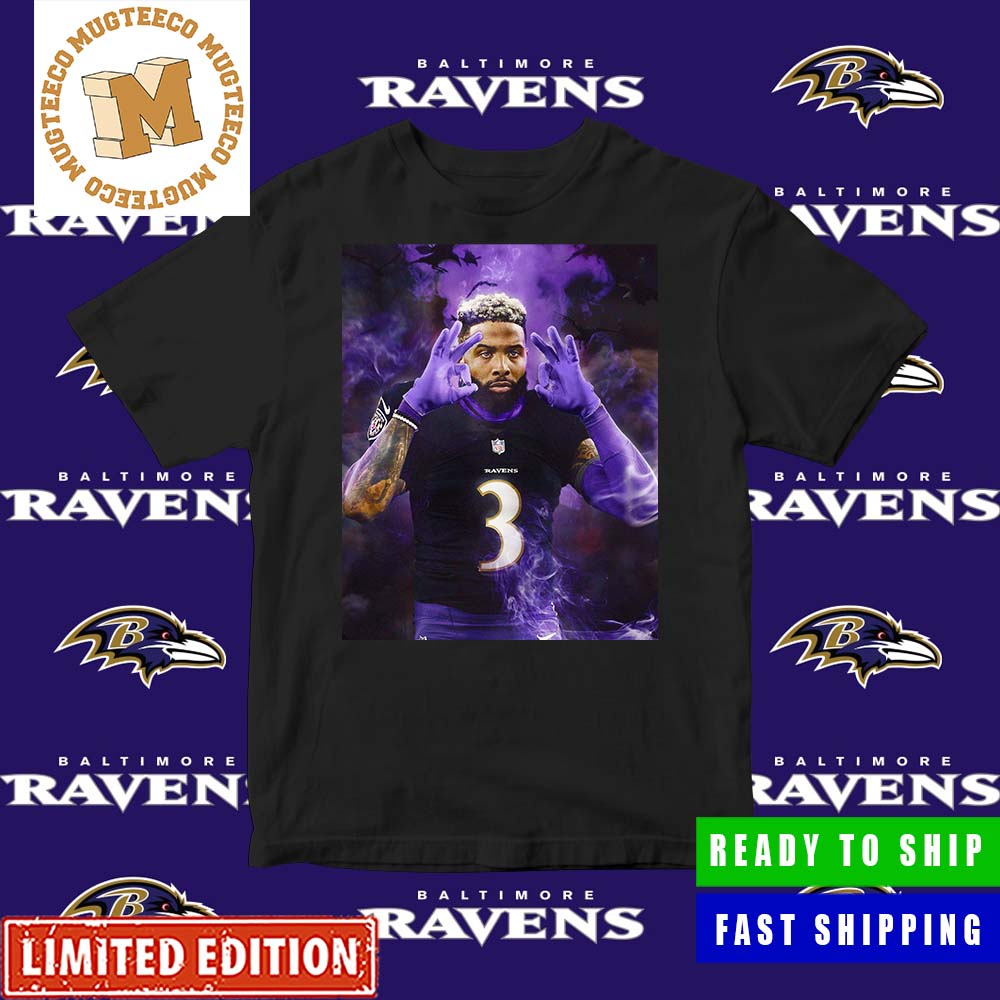 Congrats Odell Beckham Jr Is Signing With Baltimore Ravens Gift For Fans  Classic T-Shirt - Mugteeco