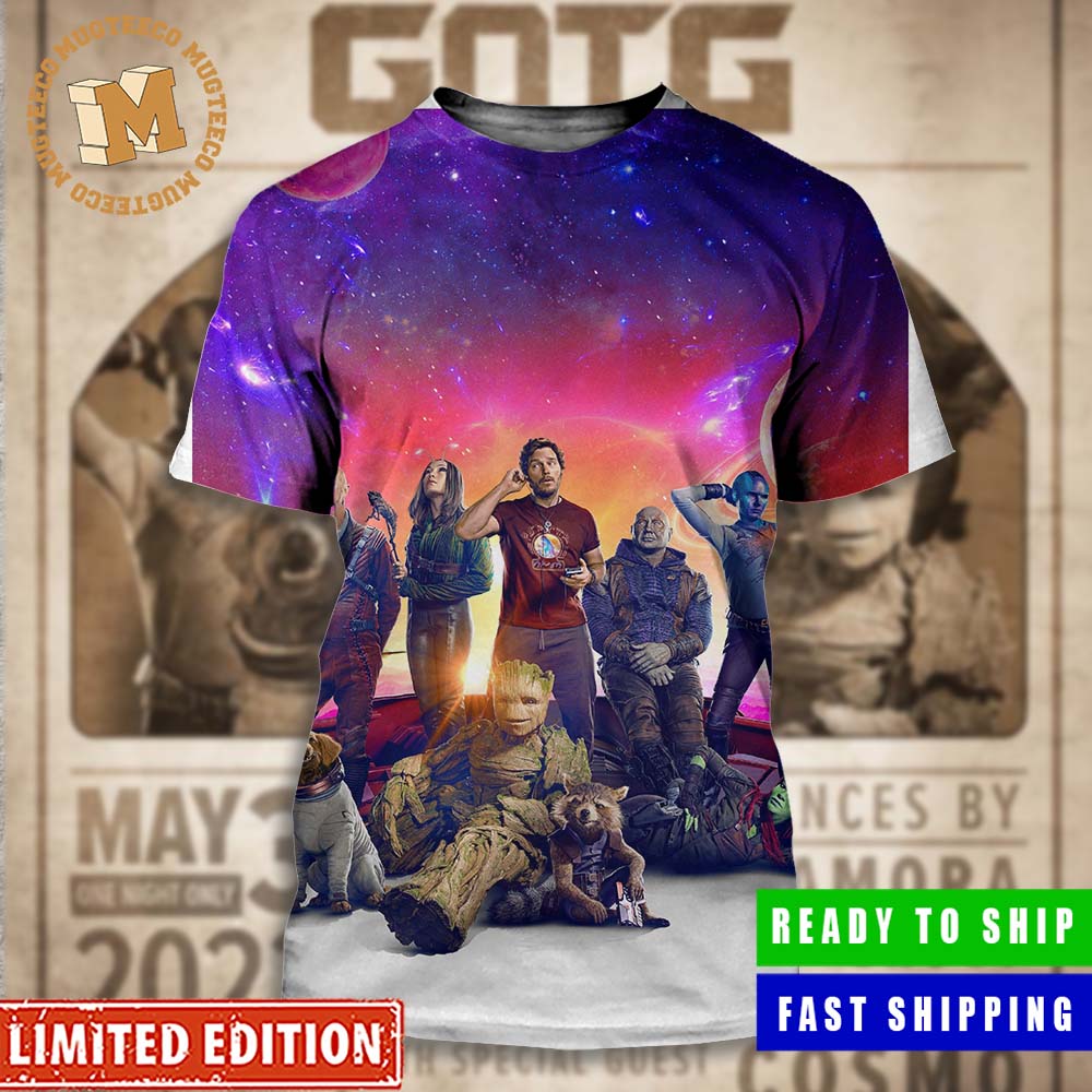 klima springvand atom Guardians Of The Galaxy Vol 3 New Poster Team Up All Over Print Shirt -  Mugteeco