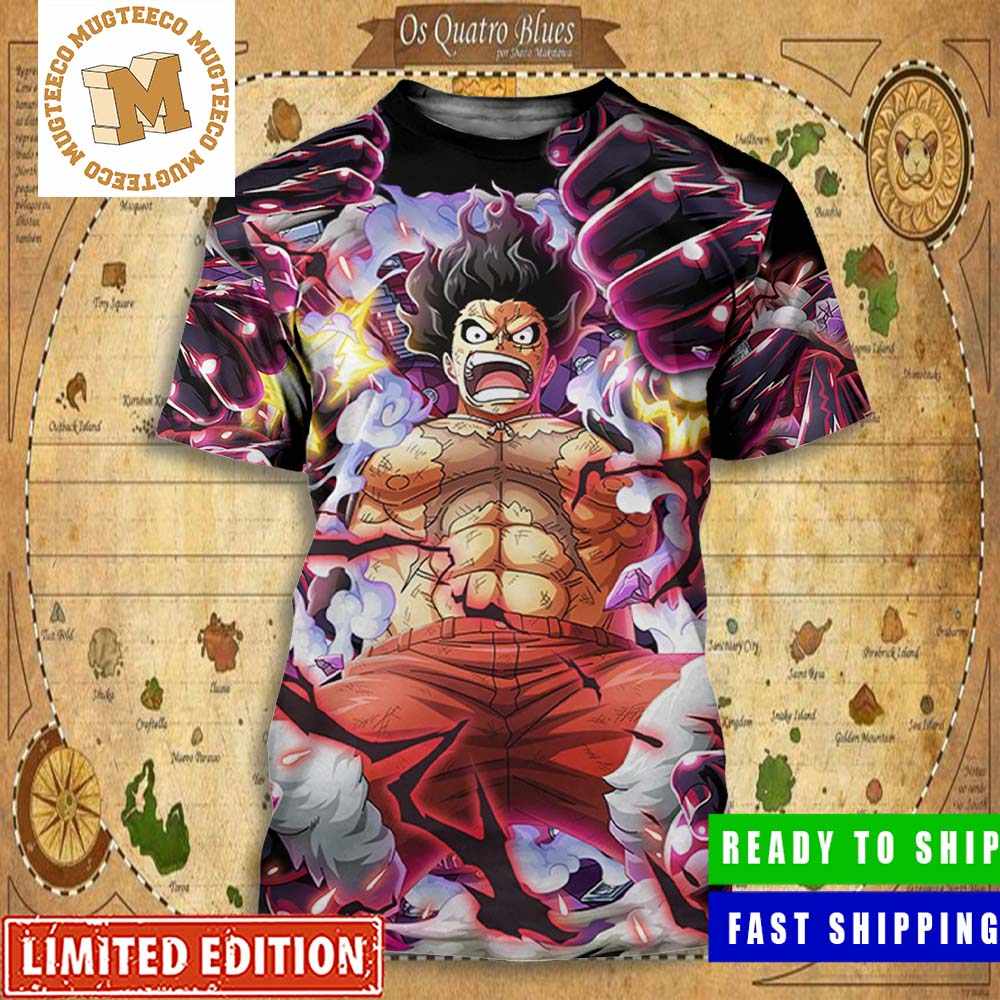 Gear 4 - A One Piece Luffy T-Shirt by CoD Designs - The Shirt List