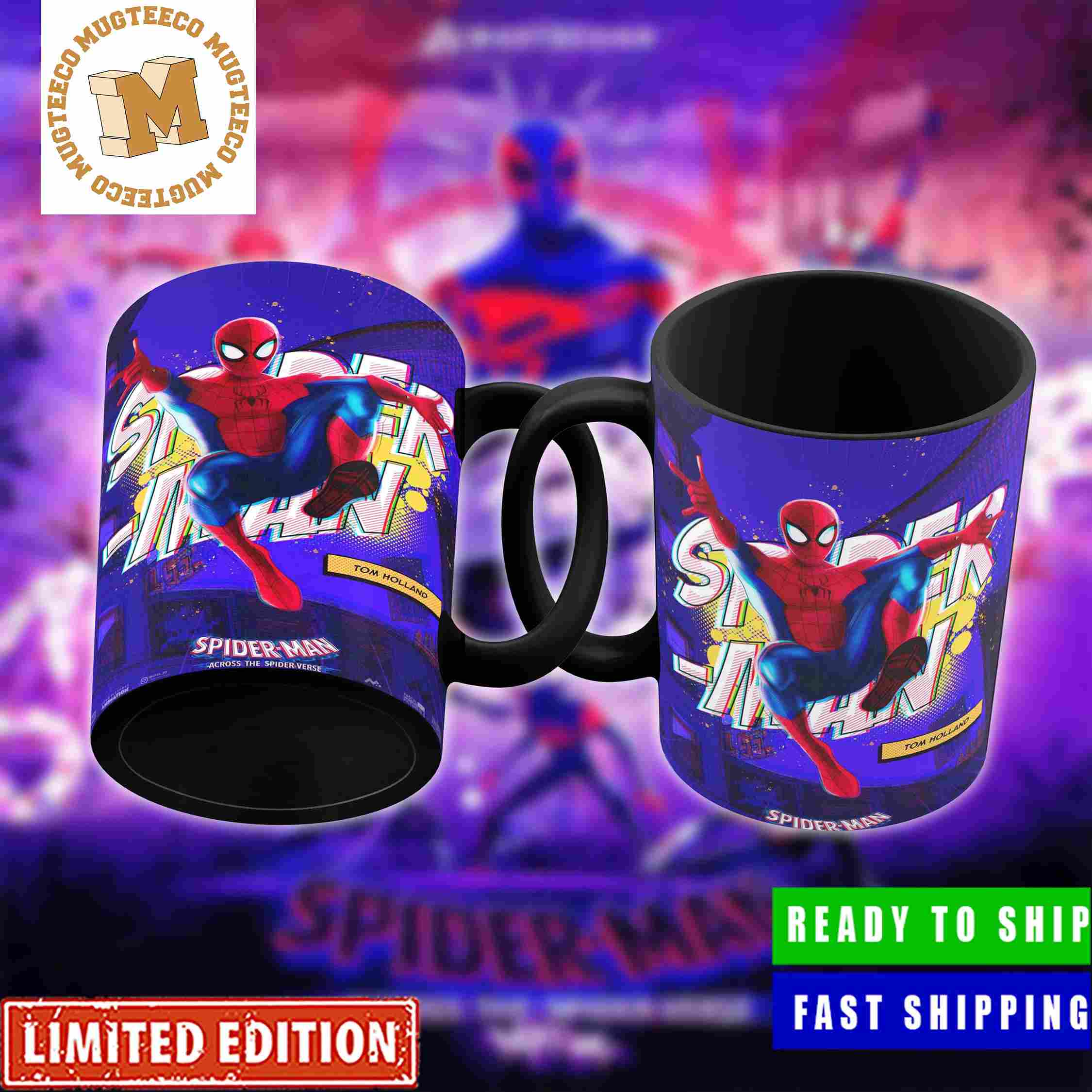 Spider-Man Face Mug with Web Handle