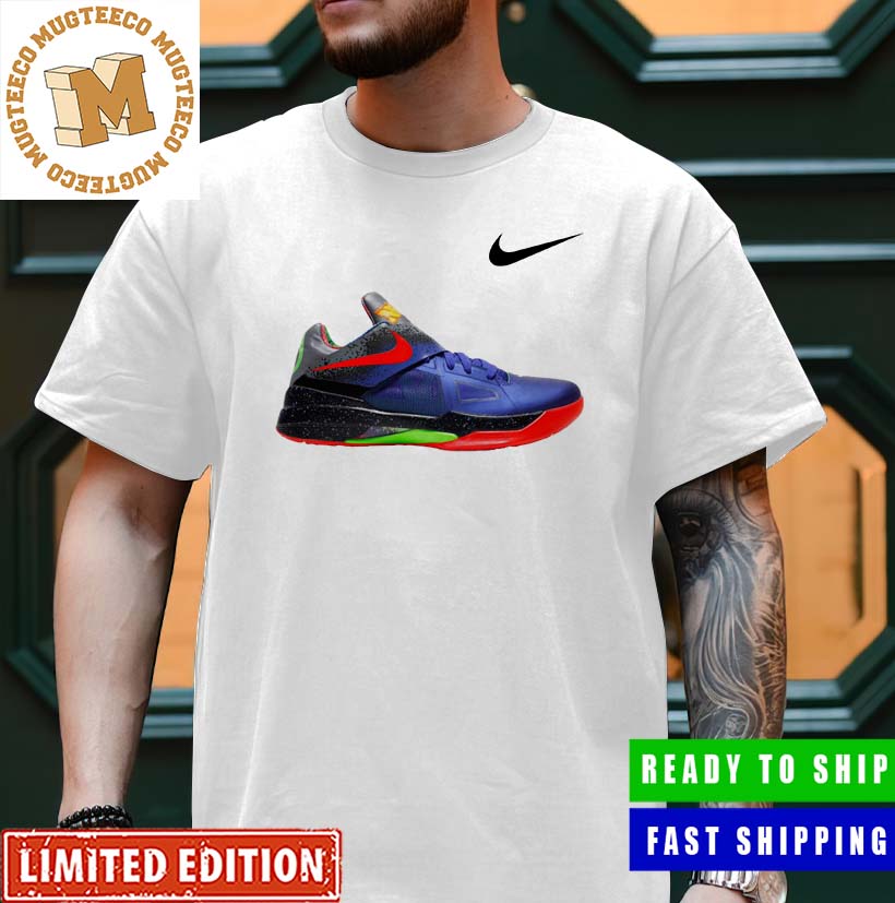 KD 4 Nerf Retro Sneaker Style Unisex T-Shirt - Mugteeco