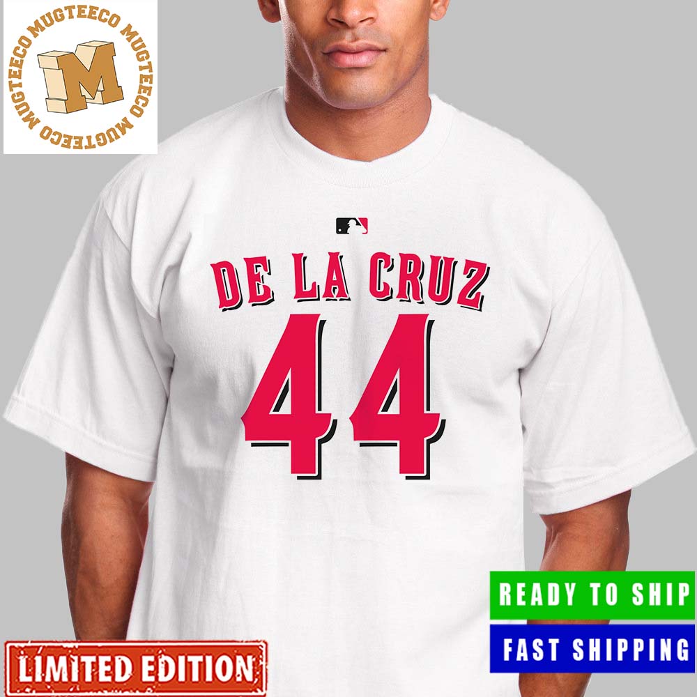 Cincinnati Reds De La Cruz 44 MLB Unisex T-Shirt - Mugteeco