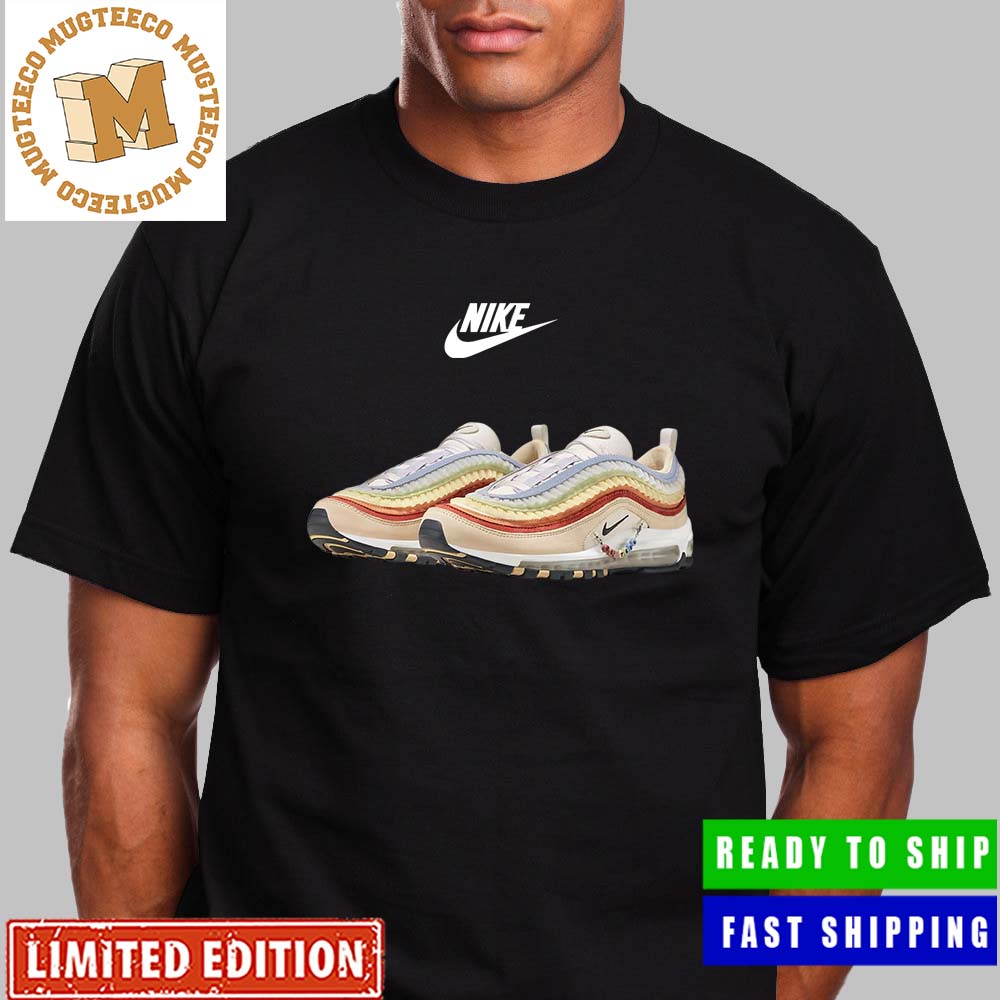 Specialiteit zomer Mijnenveld Nike Air Max 97 Be True Colorway Sneaker Unisex T-Shirt - Mugteeco