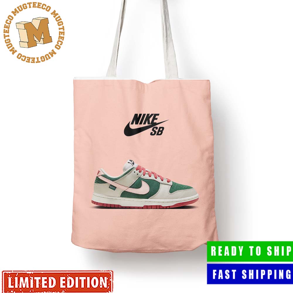 Nike Dunk Low All Petals United Sneaker Style Canvas Leather Tote Bag -  Mugteeco