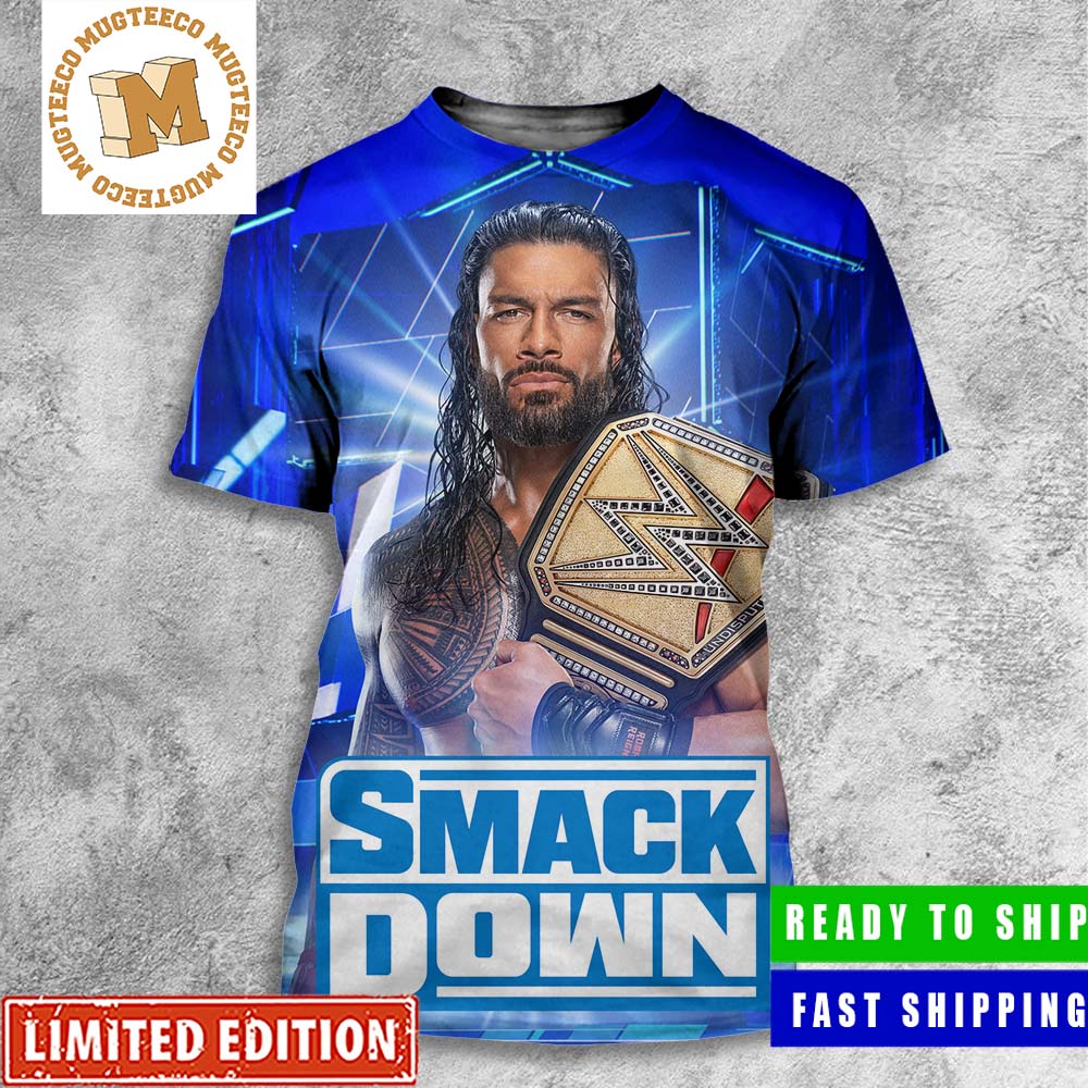Roman Reigns Return To WWE Smack Down Amid Chaos In The Blood Line All Over  Print Shirt - Mugteeco