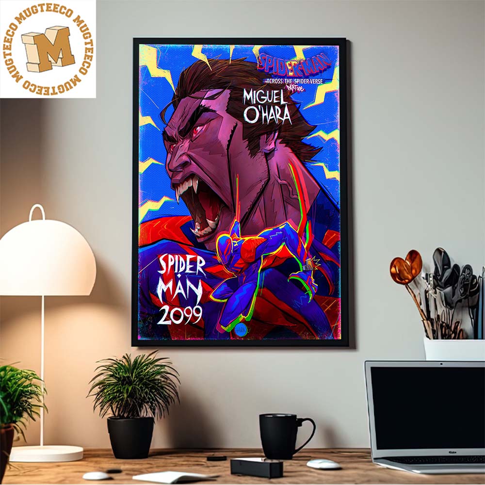 Miles Morales Gwen Stacy Miguel Ohara Spider-Man Across The Spider-Verse  Home Decor Poster-Canvas - Masteez