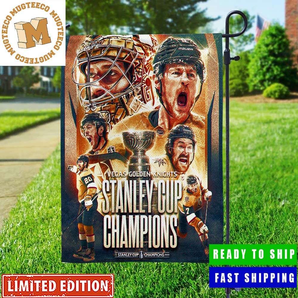 Vegas Golden Knights Are Your 2022-23 Stanley Cup Champions 2 Sides Garden  House Flag - Mugteeco