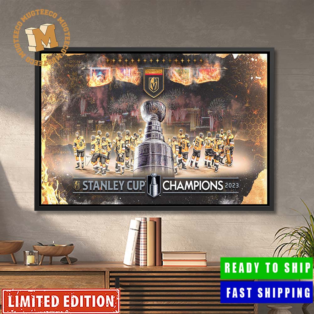Stanley Cup 2023 Team Of Champions Vegas Golden Knights Home Decor