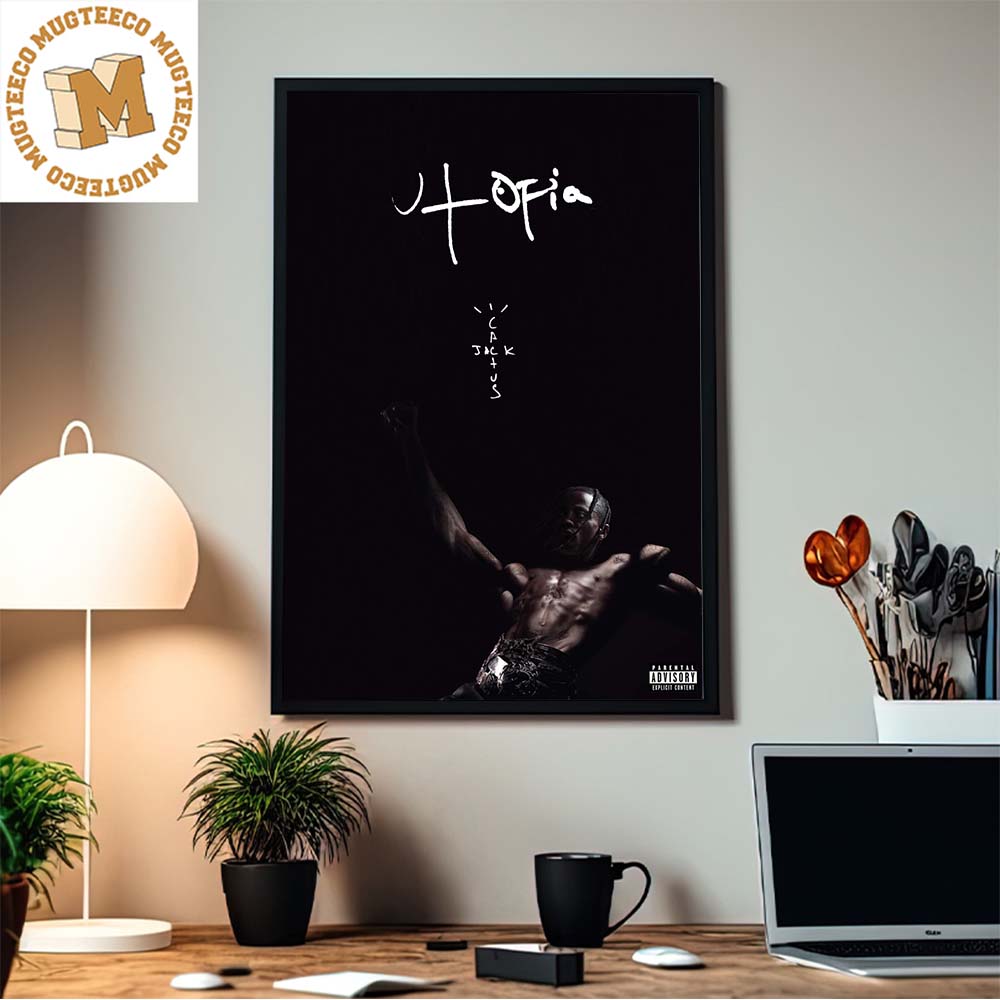 Travis Poster Scott Poster Utopia Album Cover Posters Decorative Painting  Canvas Wall Posters Music Art Picture Print Modern Bedroom Wall Decor