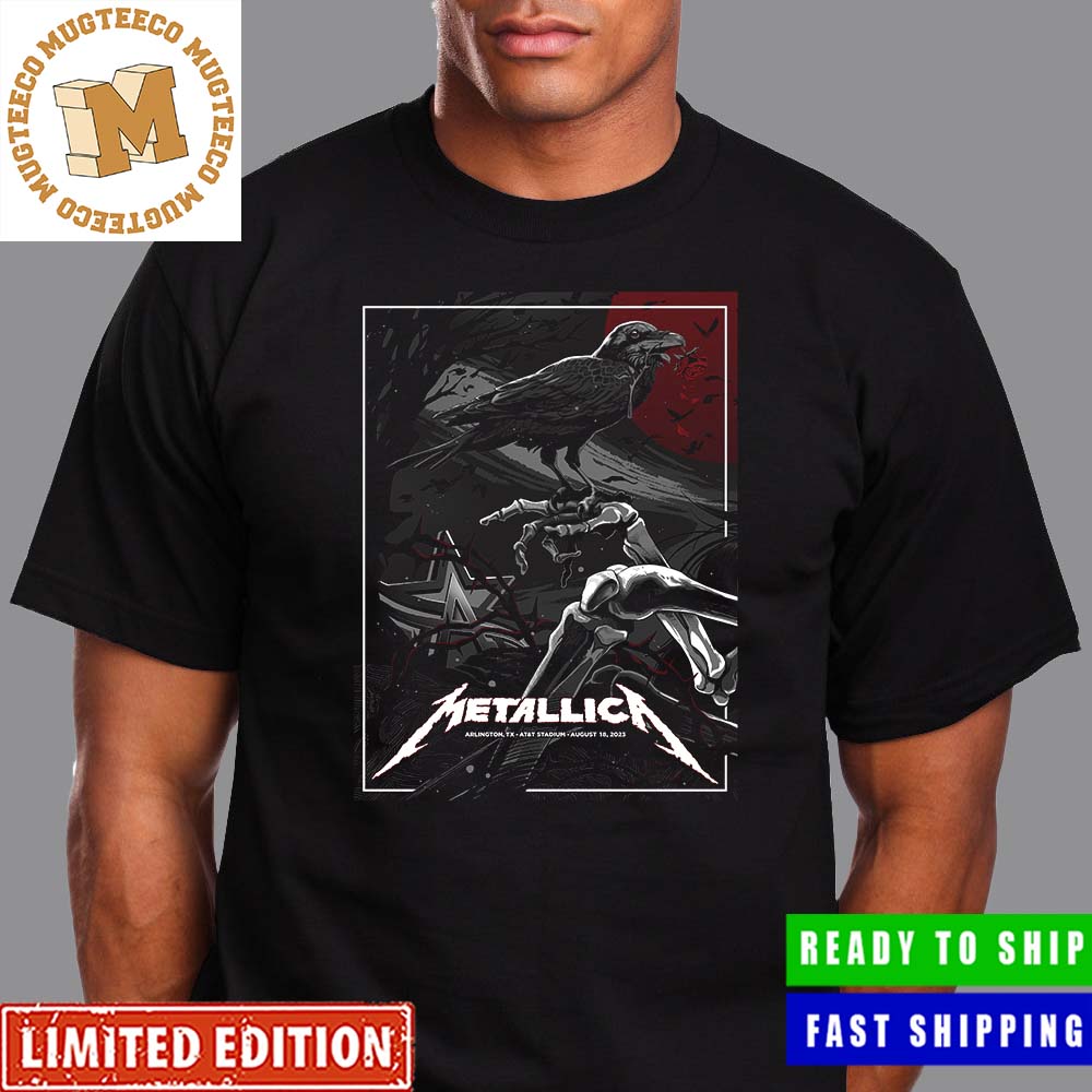 Metallica Band M72 World Tour 2023 No Repeat Weekend T-Shirt S-5XL