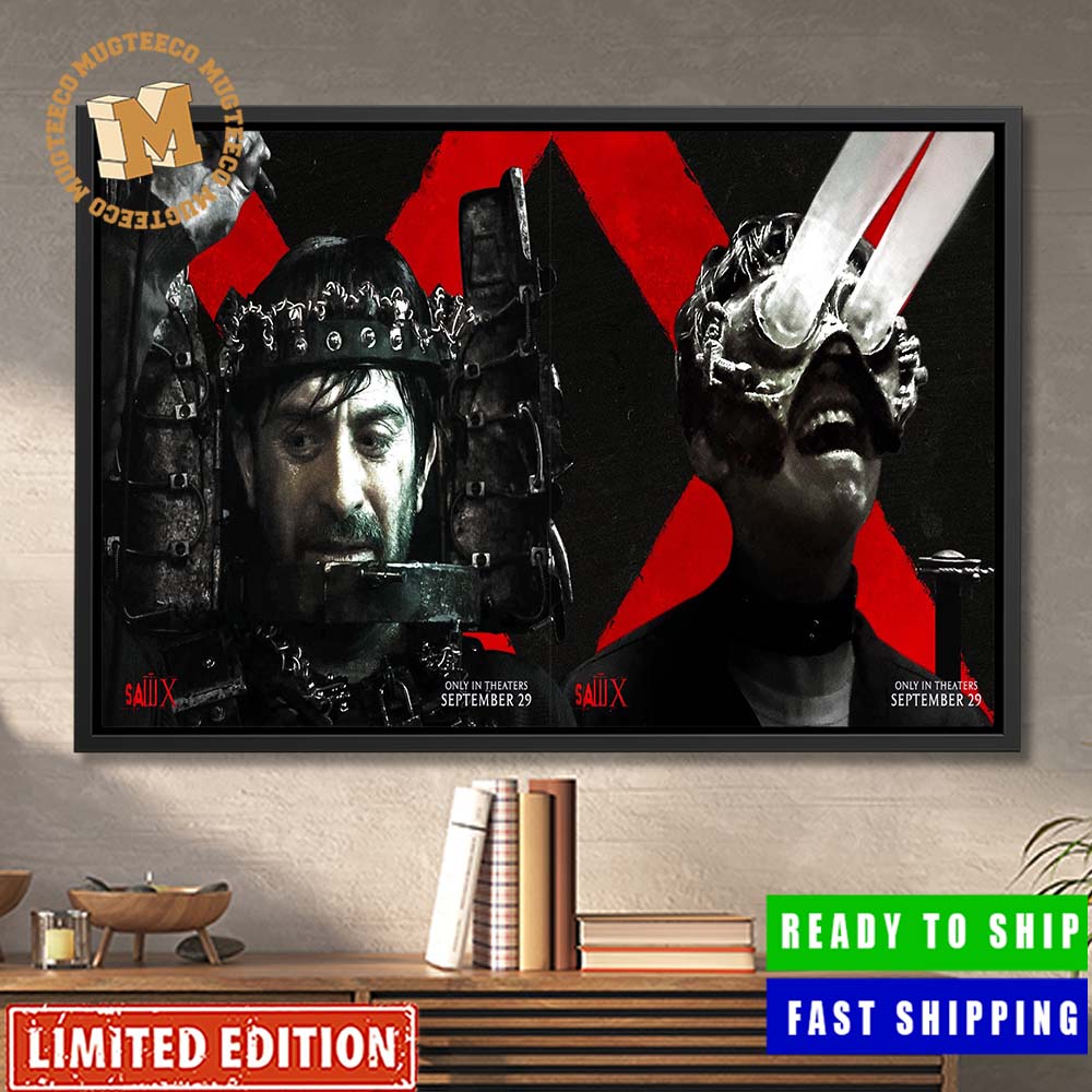 Saw X The Gruesome Traps Home Decor Poster Canvas - Mugteeco
