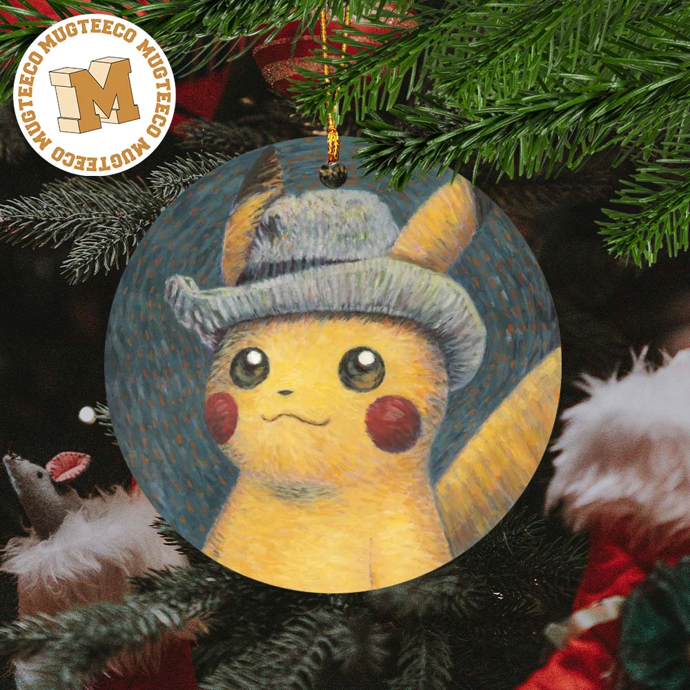 Pikachu Evolution Pokemon Custom Name 2023 Holiday Gifts Christmas  Decorations Ornament - Mugteeco