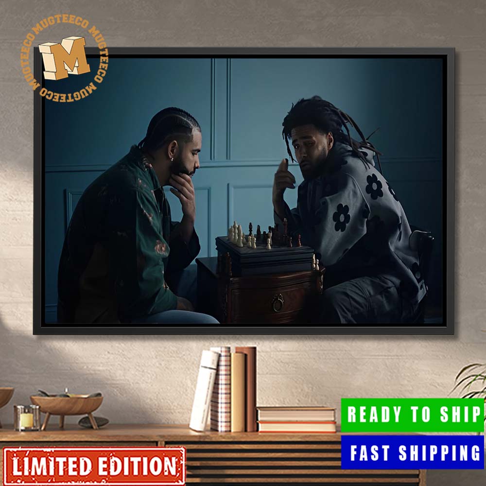 Drake x Nike x Nocta Glide Noctural Creative Process Home Decor Poster  Canvas - Mugteeco