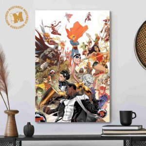 DC Comics Legacy Comic Con 2023 Super Heroes James Gunn Artwork Decor Poster Canvas