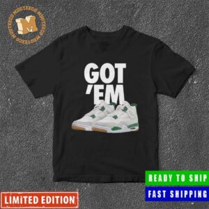 Got ‘Em Nike SB x Jordan Retro 4 SP ‘Pine Green’ Exclusive Access Sneaker Classic T-Shirt