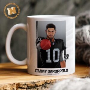 Jimmy Garoppolo Welcome To Las Vegas Raiders Coffee Mug