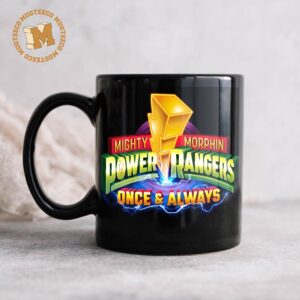 Mighty Morphin Power Rangers Once And Always Logo Coffee Ceramic Mug