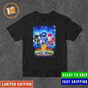 Mighty Morphin Power Rangers Once And Always Premieres April 19th Netflix Classic T-Shirt