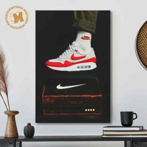 Nike Air Max 1 ’86 Original ‘Big Bubble’ On Feet Celebrate Nike Air Max Day 3.26 Anniversary Decor Poster Canvas