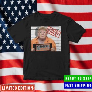 Trump Indict 2023 Orange Is The New Inmate Coming Soon Funny Shirt