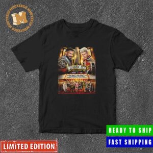 WWE WrestleMania 39 Goes Hollywood Roman Reigns Vs Cody Rhodes Undisputed WWE Universal Championship T-Shirt