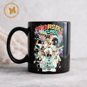 World Baseball Classic Japan Team One Piece Champions Artwork Coffee Ceramic Mug