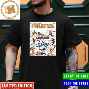 1977 Official Scorebook Pittsburgh Pirates Lumber And Lightning Premium Unisex T-Shirt