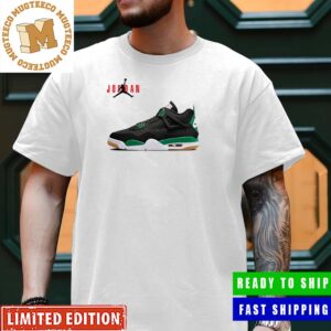 Air Jordan 4 SB Alternate Black Concept Sneaker Fans Classic T-Shirt
