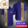 Baltimore Ravens NFL Shirt Cross Purple And Yellow Hawaiian Shirt
