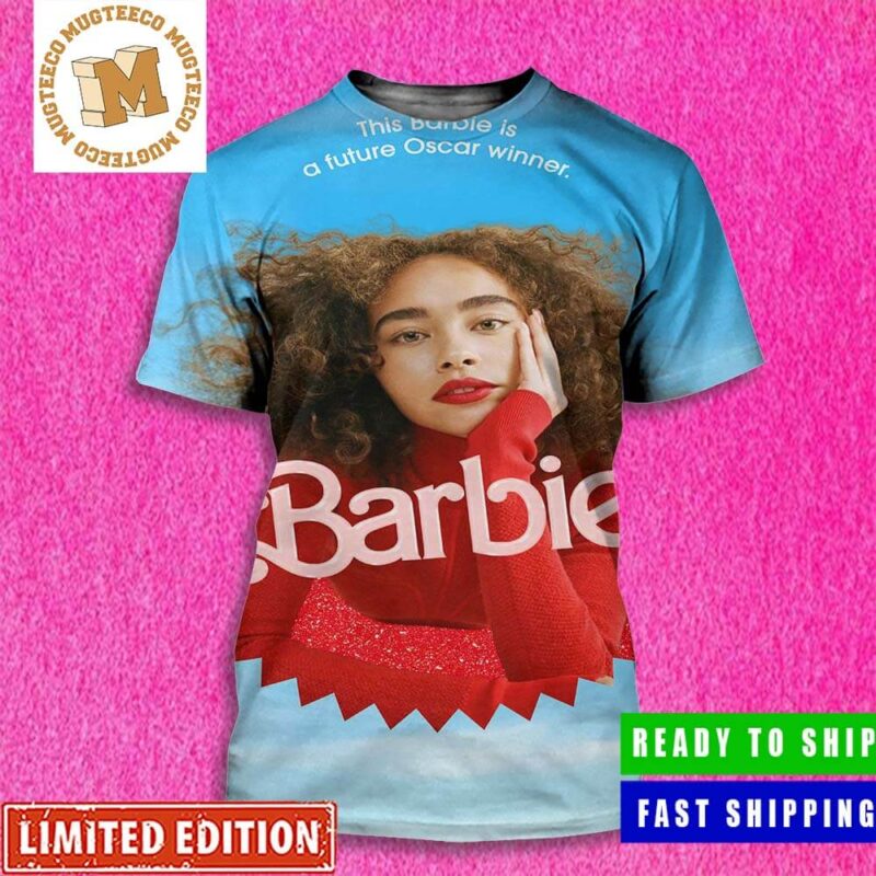 Margot Robbie Played Barbie Poster All Over Print Shirt - Mugteeco