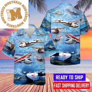 Boeing 314 Clipper United States Hawaiian Shirt For Men
