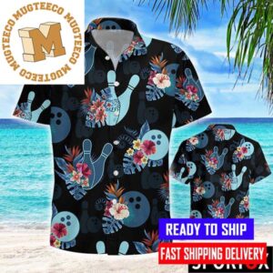Bowling And Tropical Summer Hawaiian Shirt