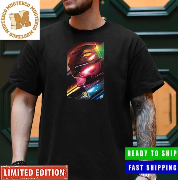 Celebrate the 30th anniversary of Mighty Morphin Power Black Ranger Classic T-Shirt