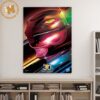 Celebrate the 30th anniversary of Mighty Morphin Power Rangers Blue Ranger Home Decor Poster Canvas