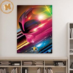 Celebrate the 30th anniversary of Mighty Morphin Power Rangers Pink Ranger Wall Decor Poster Canvas