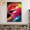 Celebrate the 30th anniversary of Mighty Morphin Power Rangers Yellow Ranger Home Decor Poster Canvas