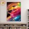 Celebrate the 30th anniversary of Mighty Morphin Power Rangers Red Ranger Gift For Fans Decor Poster Canvas