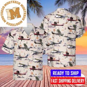 Cessna 150 Pattern Military Hawaiian Shirt