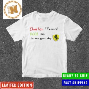 Chales I Traveled 11.603 KMs To See Your DNF Classic T-Shirt