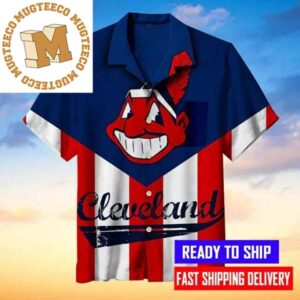 Cleveland Indians MLB Flag Hawaiian Shirt For Men