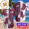 Colorado Avalanche Stanley Cup Playoffs Champions Palm Tree Pattern Hawaiian Shirt