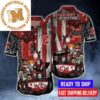 Coors Light Dory Red Tropical Beer Hawaiian Shirt