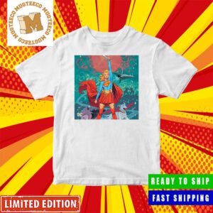 DC James Gunn Supergirl Woman Of Tomorrow Poster Classic T-Shirt