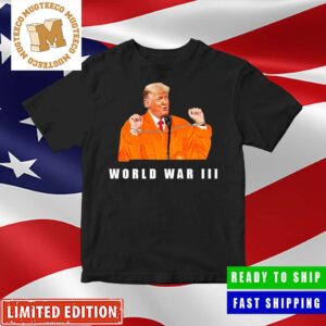 Donald Trump Will Run World War III Twitter In Jail Meme Classic T-Shirt