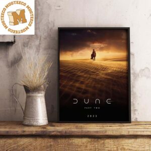 Dune Part Two 2023 Official Poster Canvas