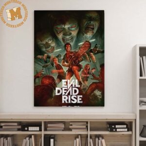 Evil Dead Rise Official Decoration Poster Canvas