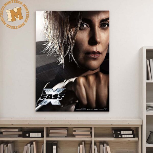 Fast X Charlize Theron As Cipher The Fast Saga Decoration Poster Canvas