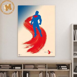 Happy 85th Anniversary Superman Man Of Steel Artwork Home Decor Poster Canvas