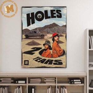 Holes Premiered 20 Years All-Time Classic Movie Poster Wall Decor Poster Canvas