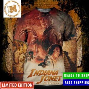 Indiana Jones And The Dial Of Destiny June 30 Release New Poster All Over Print Shirt